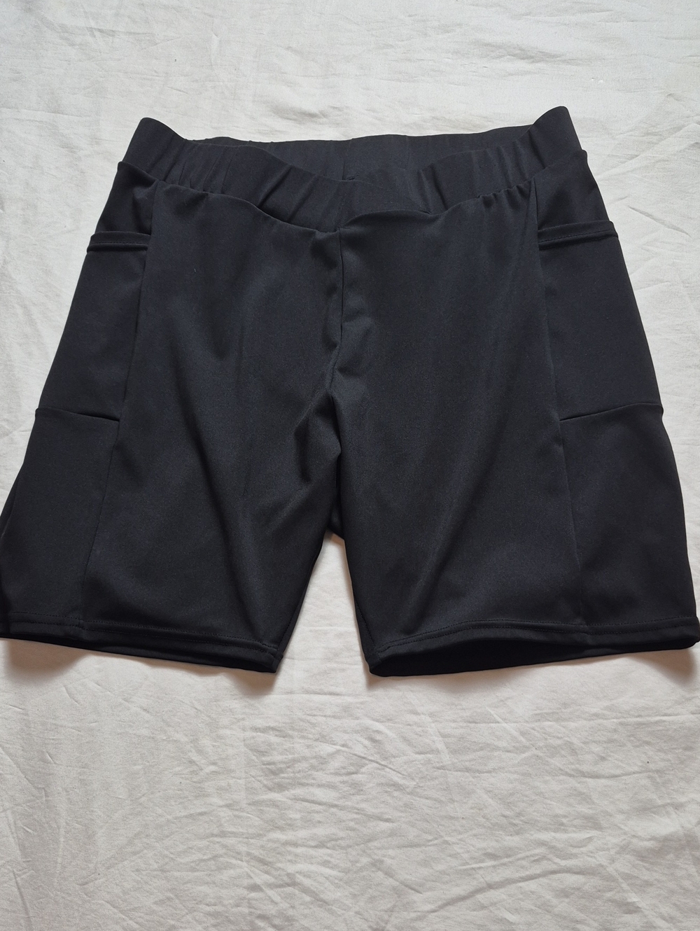 SHEIN Black Curve 3XL High-Waist Bike Shorts